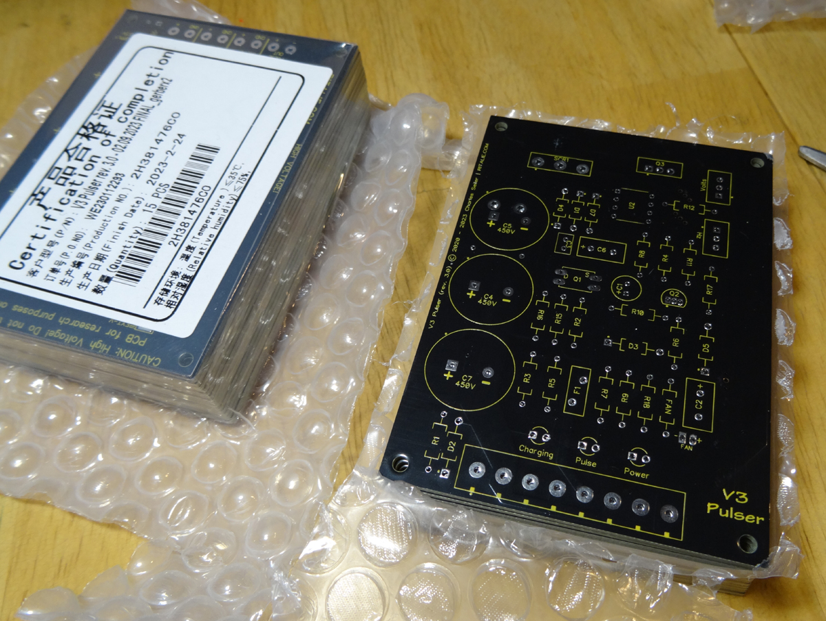 Bob Beck High Voltage Magnetic Pulser - Blank PCB Board Bob Beck High Voltage Magnetic Pulser - Blank PCB Board